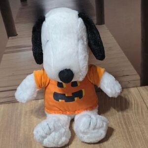 Kohl's Cares Peanuts Snoopy Pumpkin Plush Toy
